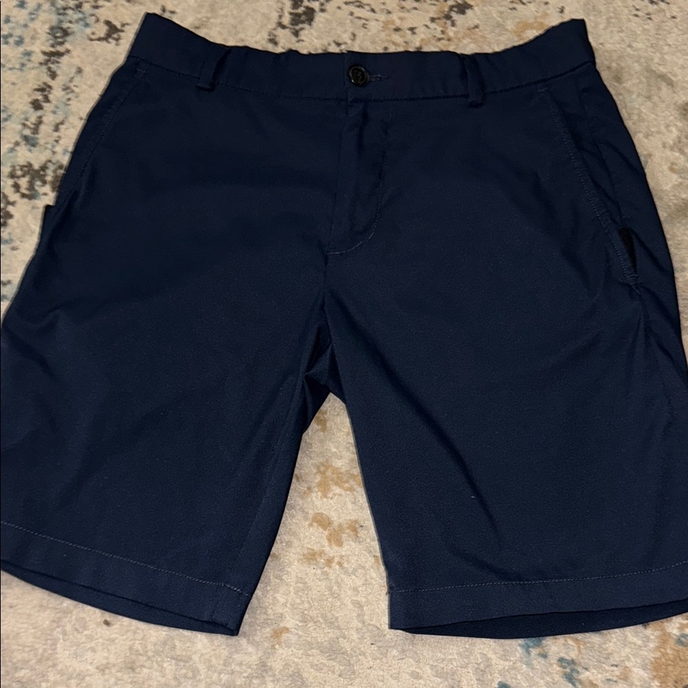 Claiborne Blue Flat Front Shorts